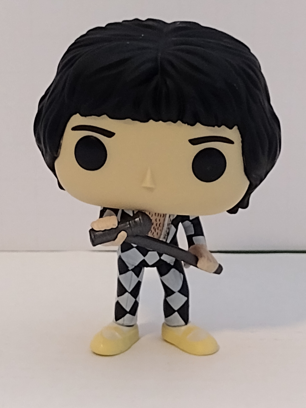 Funko Freddy Mercury Vinyl Figure with Black Hair and Harlequin Outfit